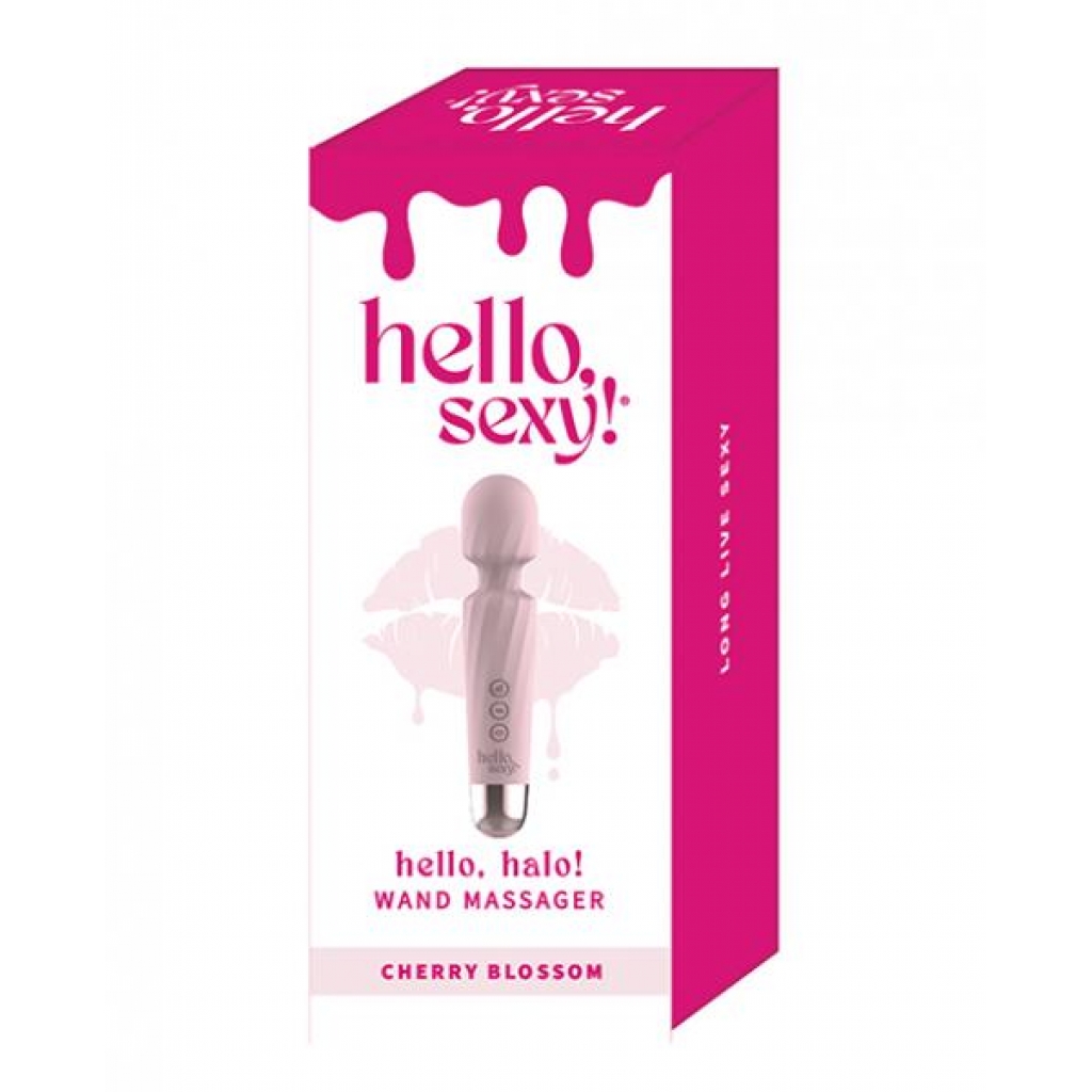 Hello Sexy! Hello Halo! Wand Massager - Cherry Blossom