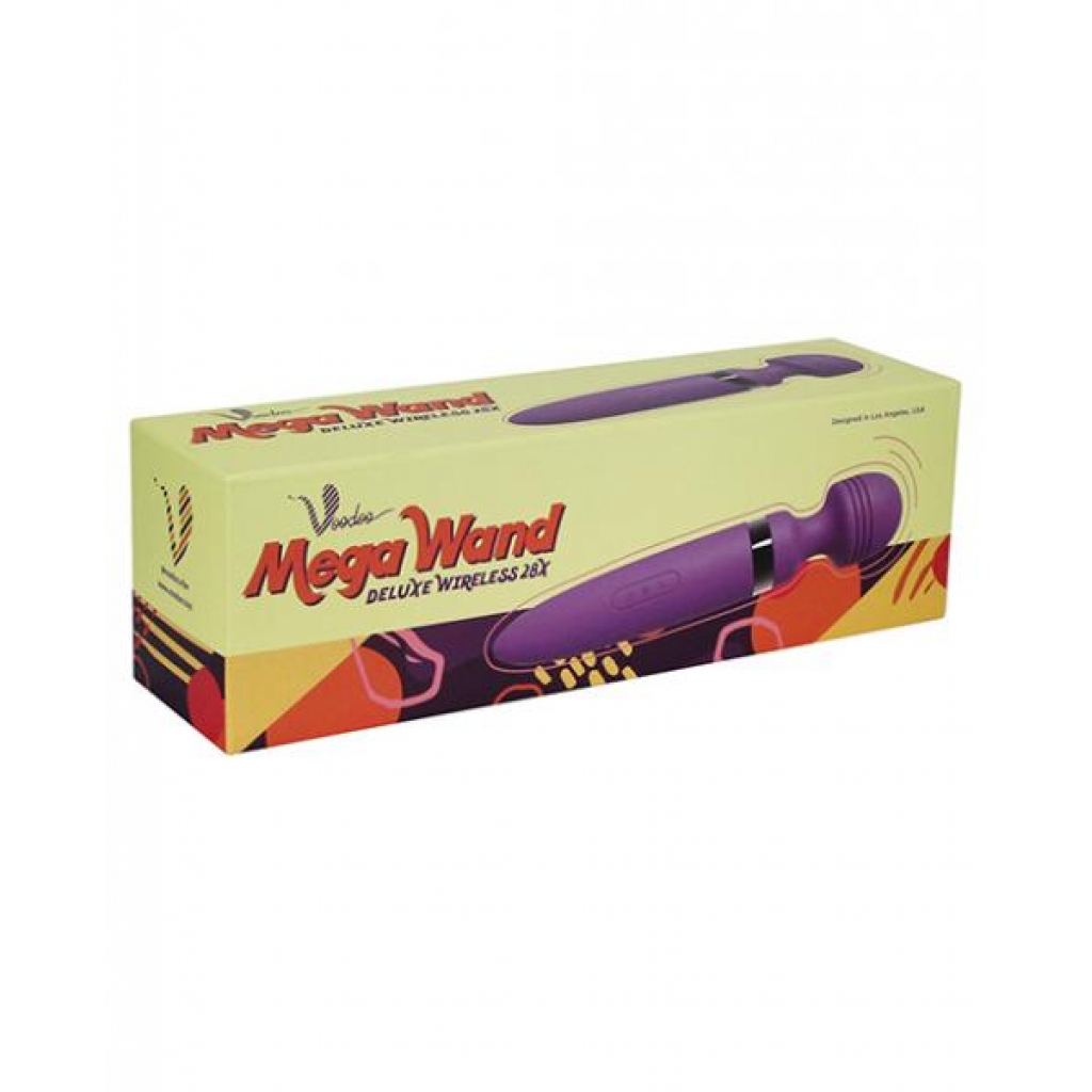 Voodoo Deluxe Mega Wand 28X - Purple Body Massager