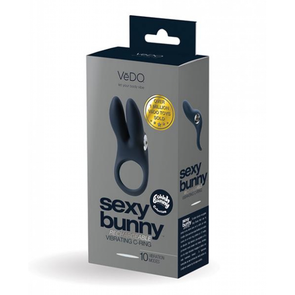 Vedo Sexy Bunny Rechargeable Ring - Ultimate Pleasure for Couples