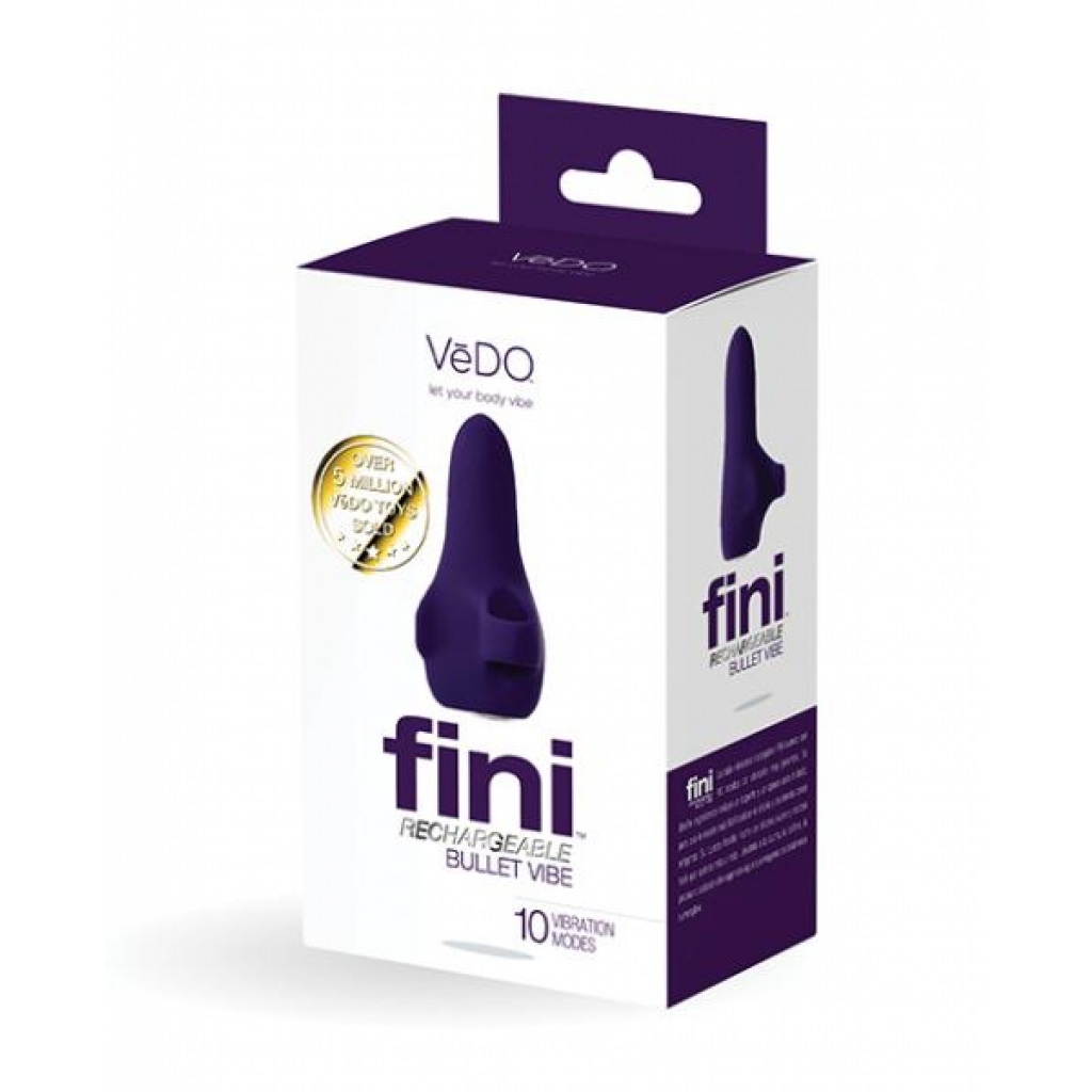 Vedo Fini Rechargeable Bullet Vibe - Purple