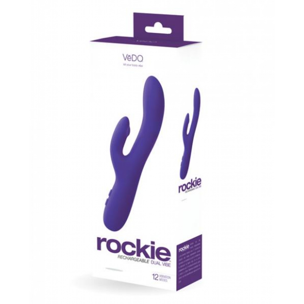 Vedo Rockie Rechargeable Dual Vibe: Powerful Pleasure