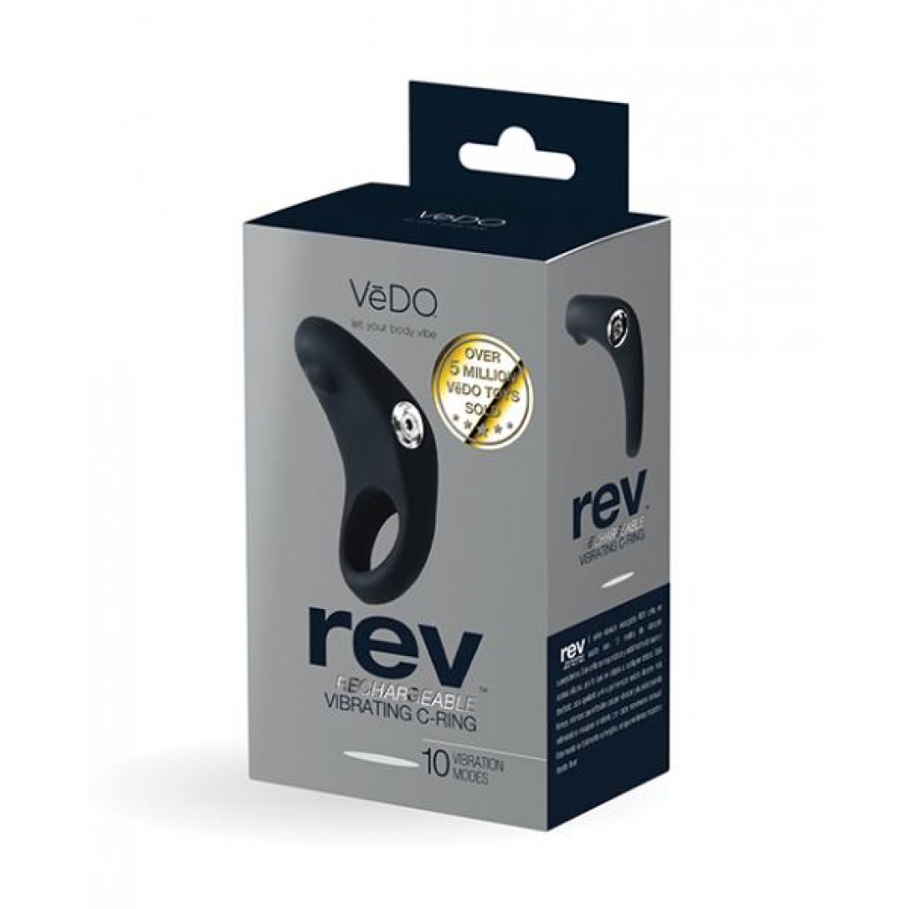 Vedo Rev Rechargeable C Ring - Black