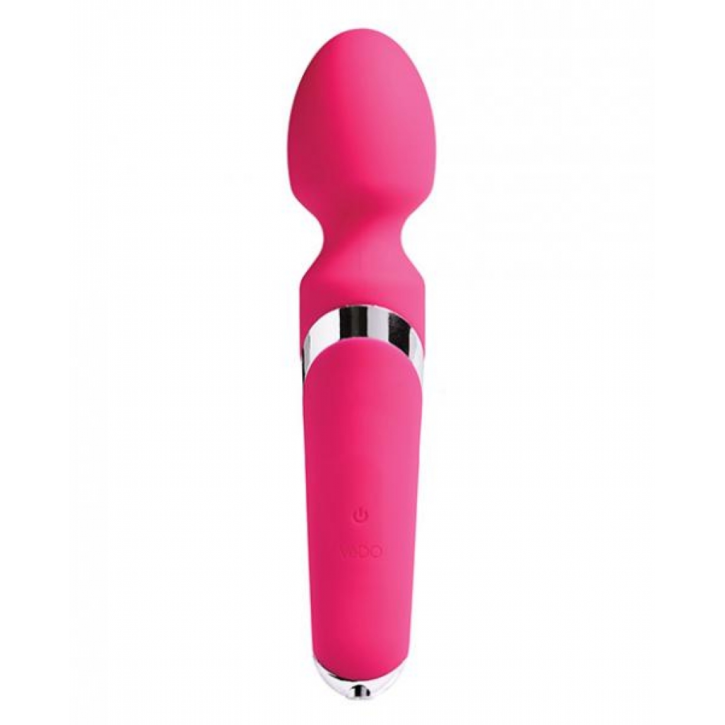 Vedo Wanda Rechargeable Wand Massager - Foxy Pink