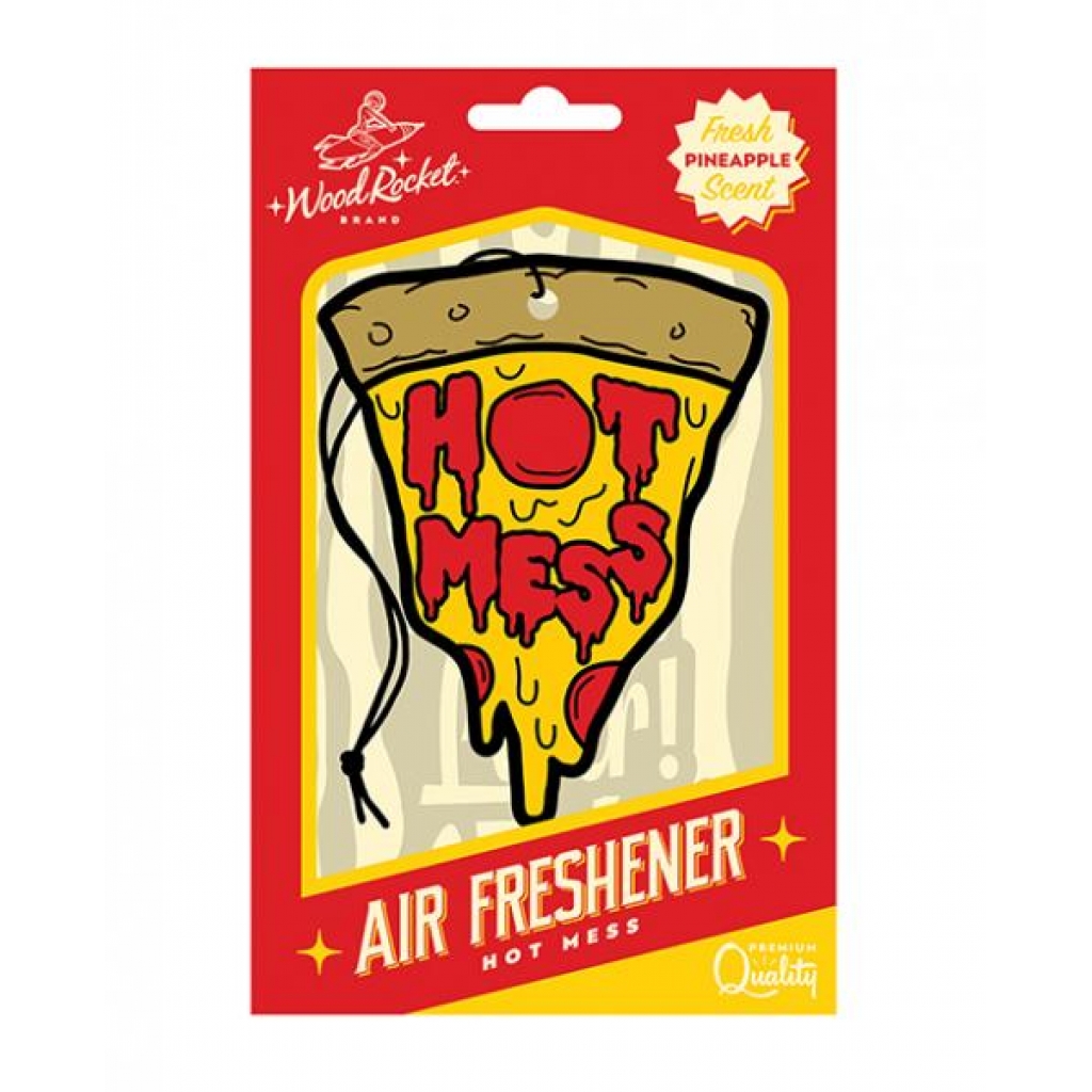 Wood Rocket Hot Mess Air Freshener - Pineapple