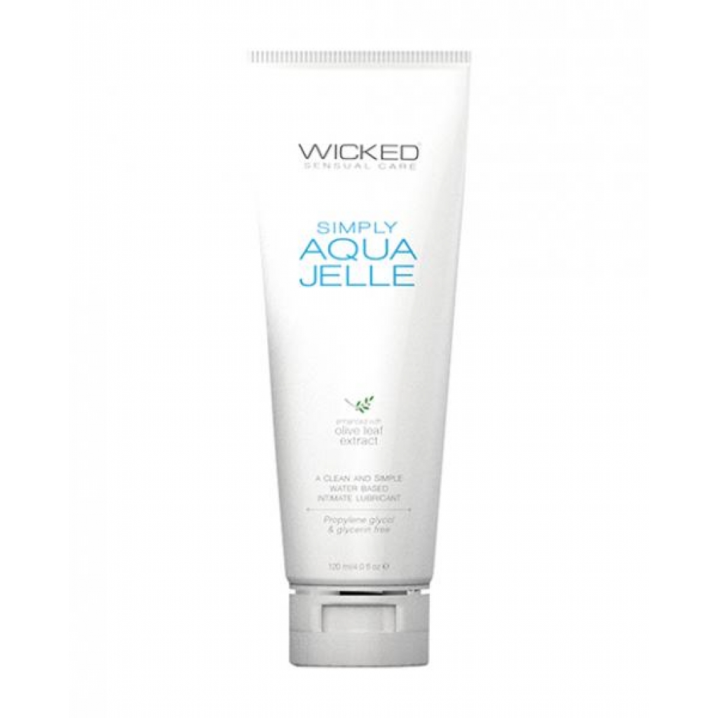 Wicked Simply Aqua Jelle Lubricant - 4oz