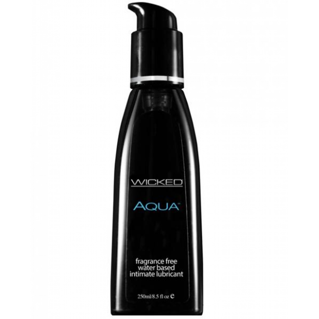 Wicked Aqua Water Based Lubricant - Fragrance Free (8.5 oz)