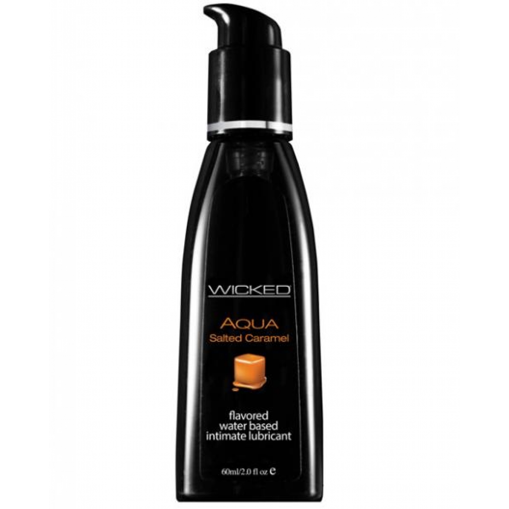 Wicked Aqua Lubricant - Salted Caramel - 2oz