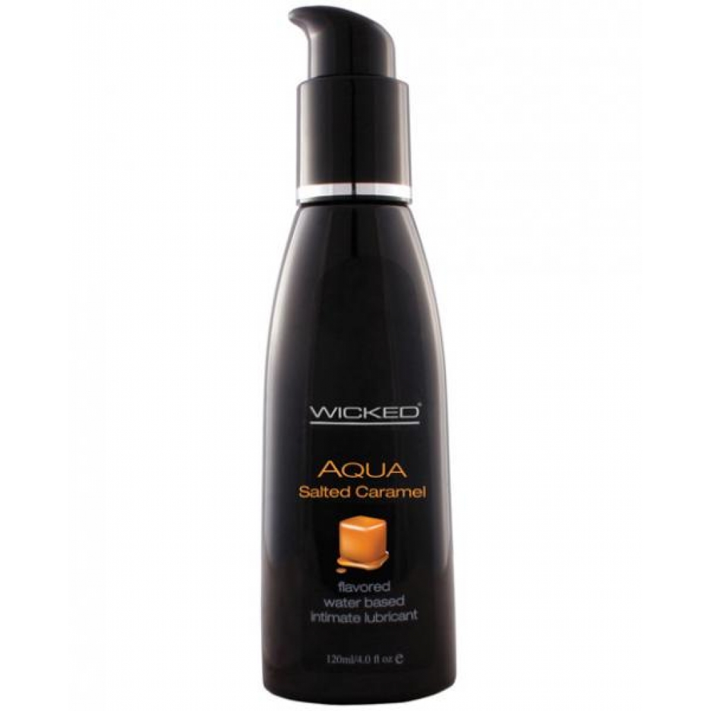 Wicked Aqua Salted Caramel Lube - 4 oz