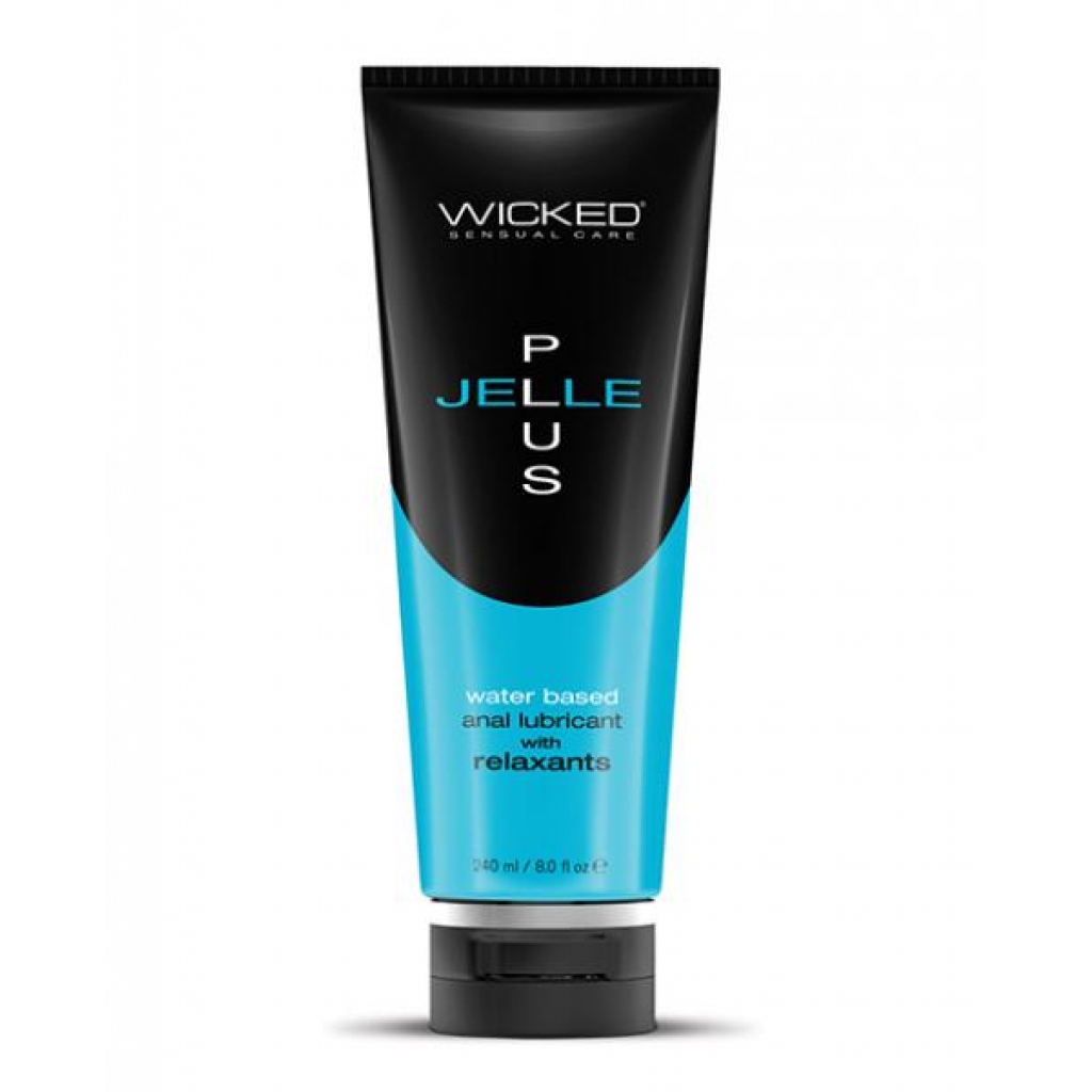 Wicked Sensual Care Jelle Plus Anal Lubricant - 8 Oz