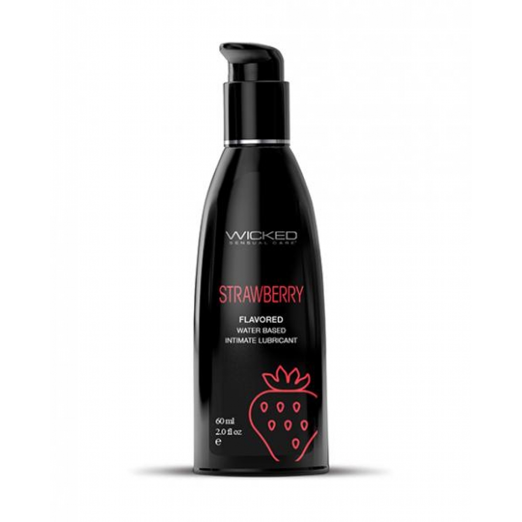 Wicked Sensual Care: Water-Based Lubricant - 2 Oz Strawberry