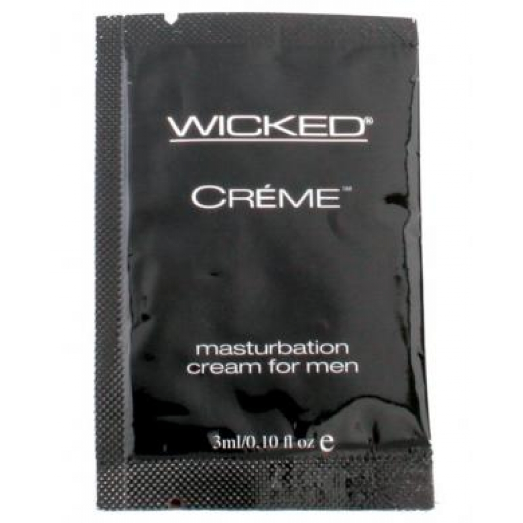 Wicked Sensual Care 0.1 oz Creme-to-Liquid Masturbation Cream