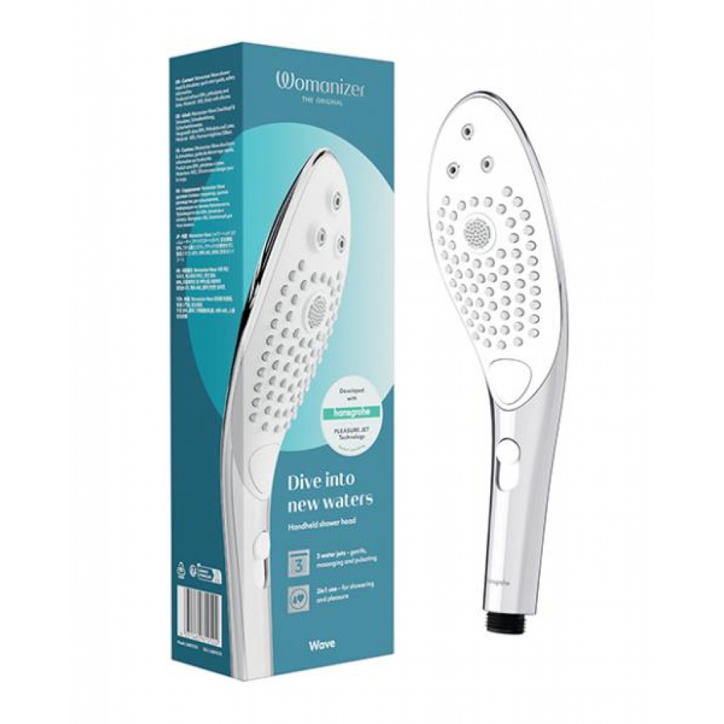 Womanizer Wave Shower Head - Chrome