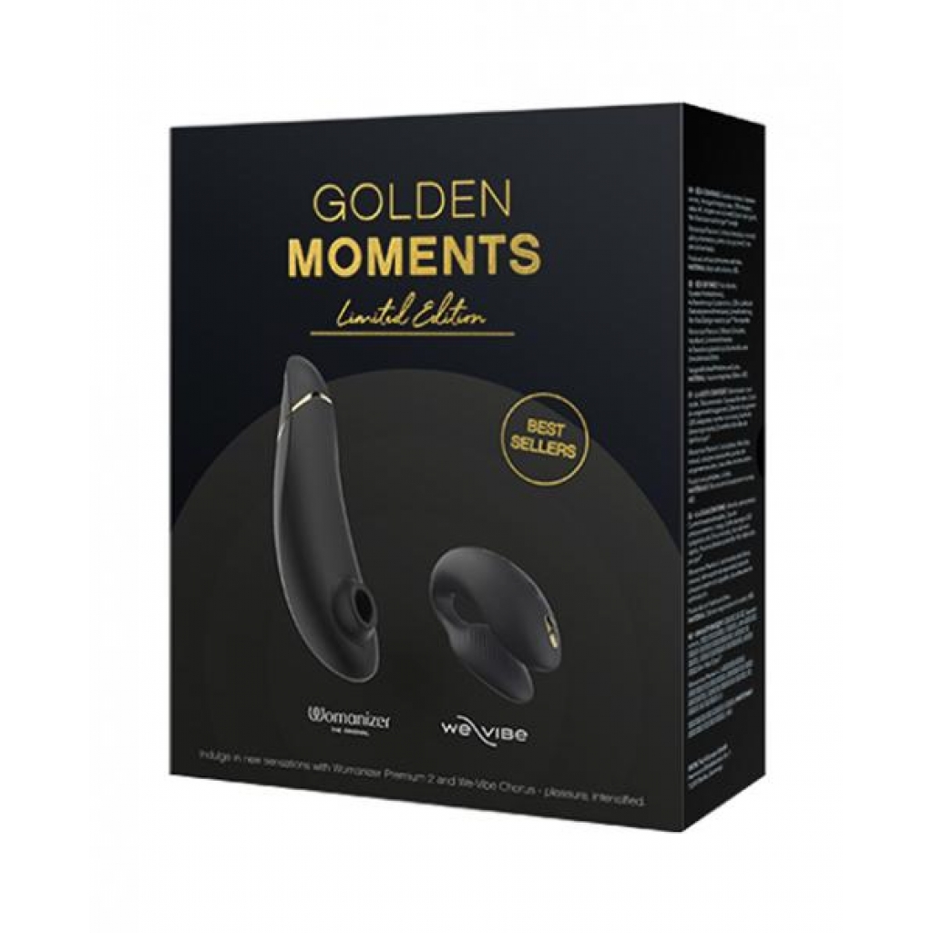 We-Vibe Chorus & Womanizer Premium 2 - Golden Moments Collection