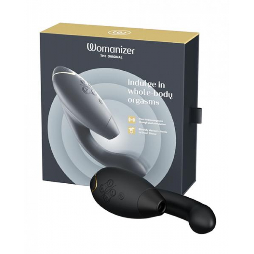 Womanizer Duo 2 - Premium Black Rabbit Vibrator