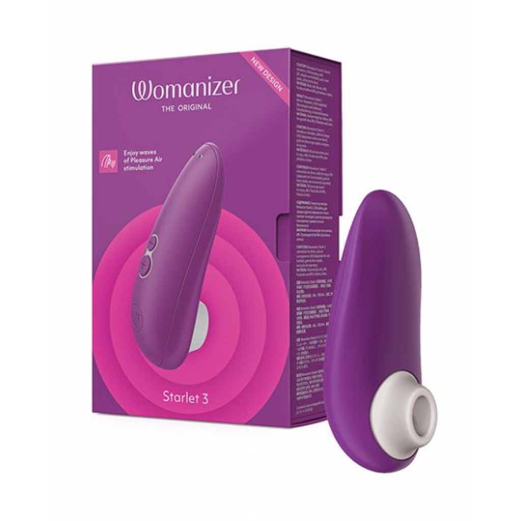 Womanizer Starlet 3 - Vibrant Violet Clitoral Stimulator