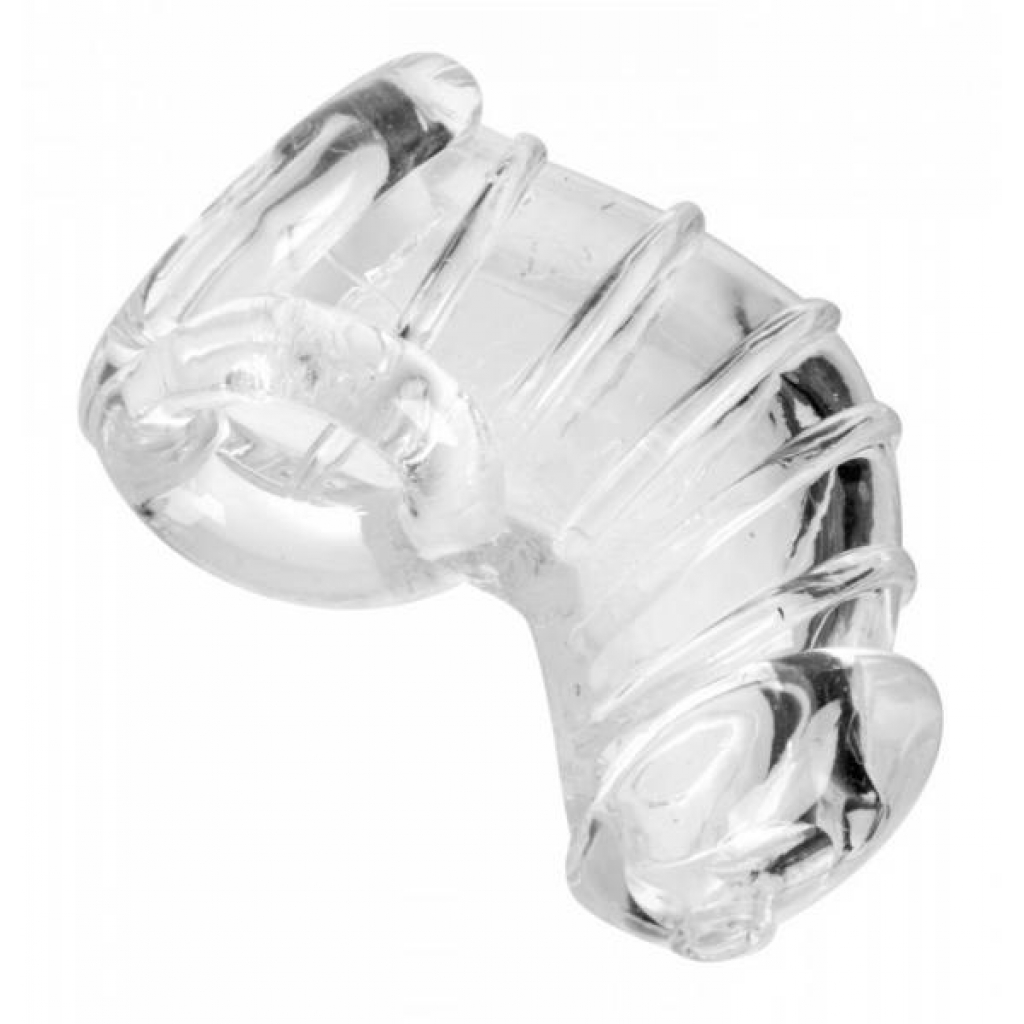 Detained Soft Body Chastity Cage in Clear