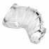 Detained Soft Body Chastity Cage in Clear