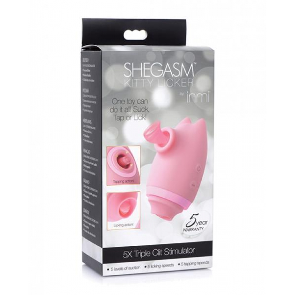 Inmi Shegasm Kitty Licker Clitoral Stimulator