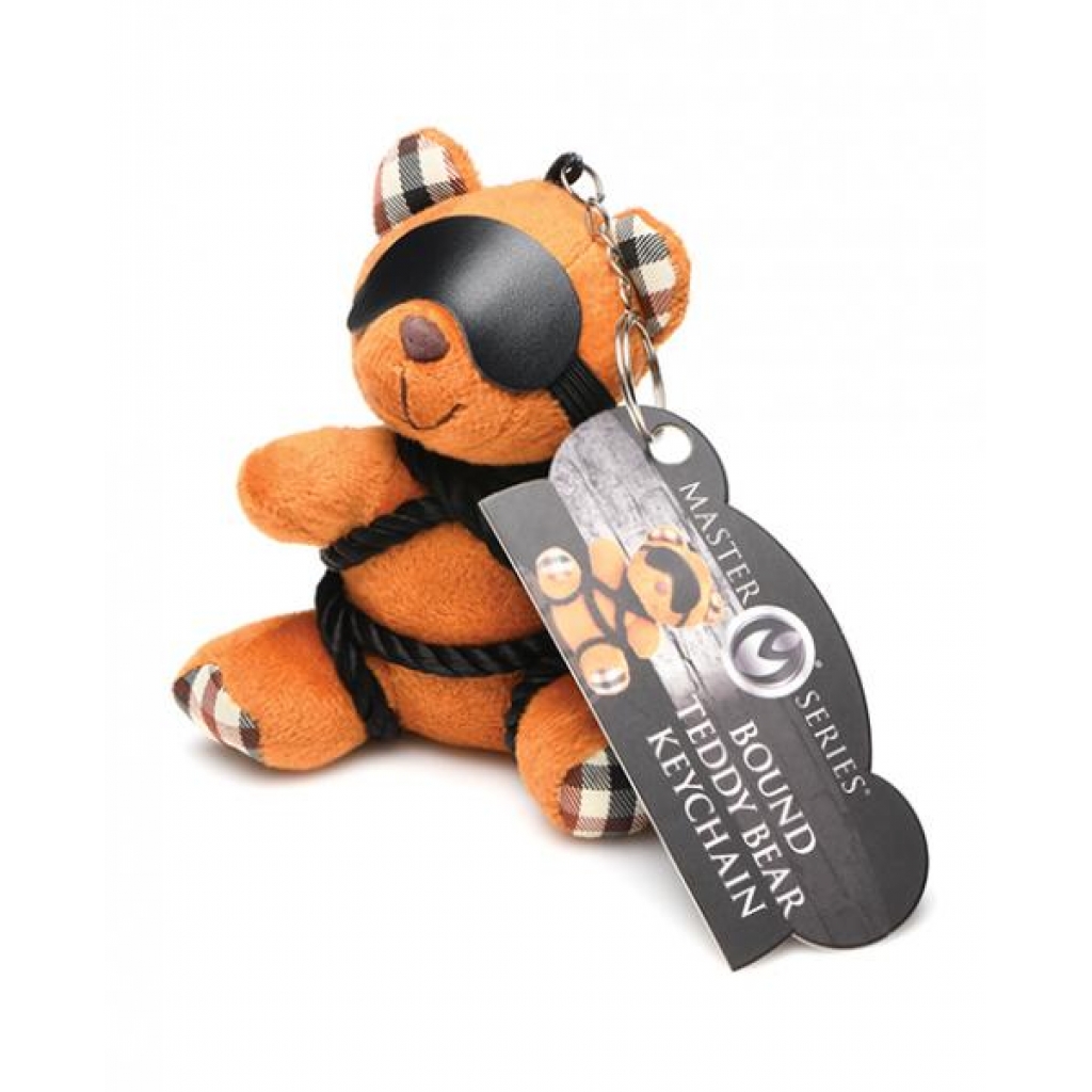 Master Series Bound Teddy Bear Keychain - Kinky Accessory