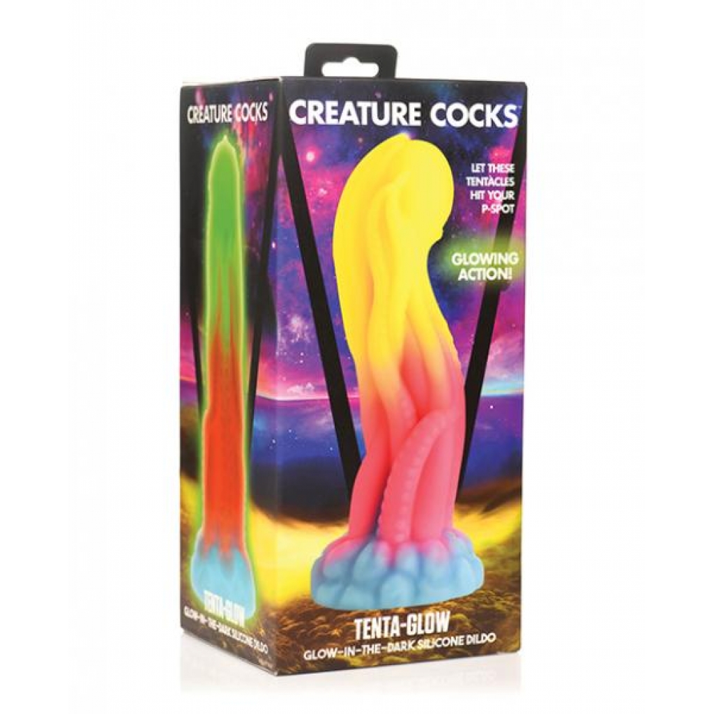 Creature Cocks Tenta-glow - In- The- Dark Silicone Dildo