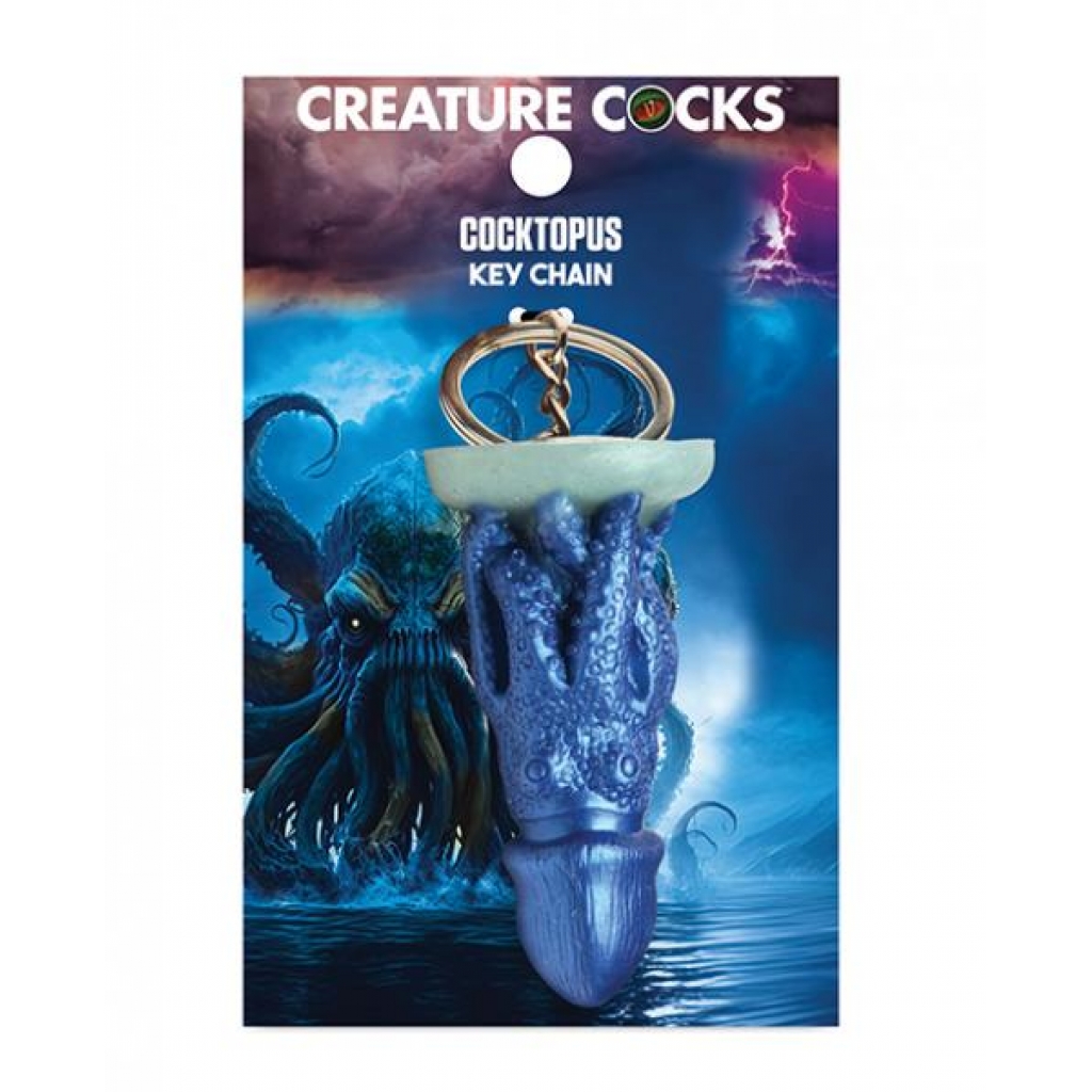 Creature Cocks Cocktopus Silicone Key Chain - Multi Color