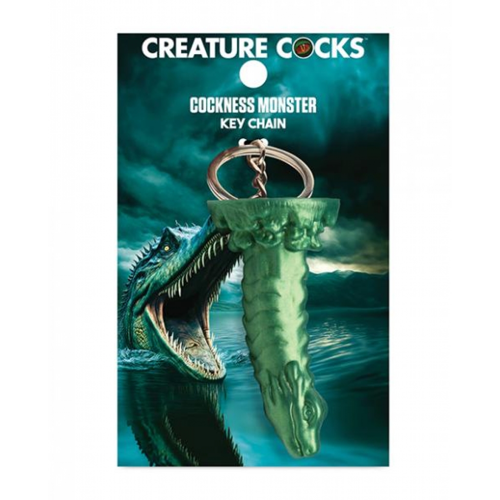 Creature Cocks Cockness Monster Silicone Key Chain