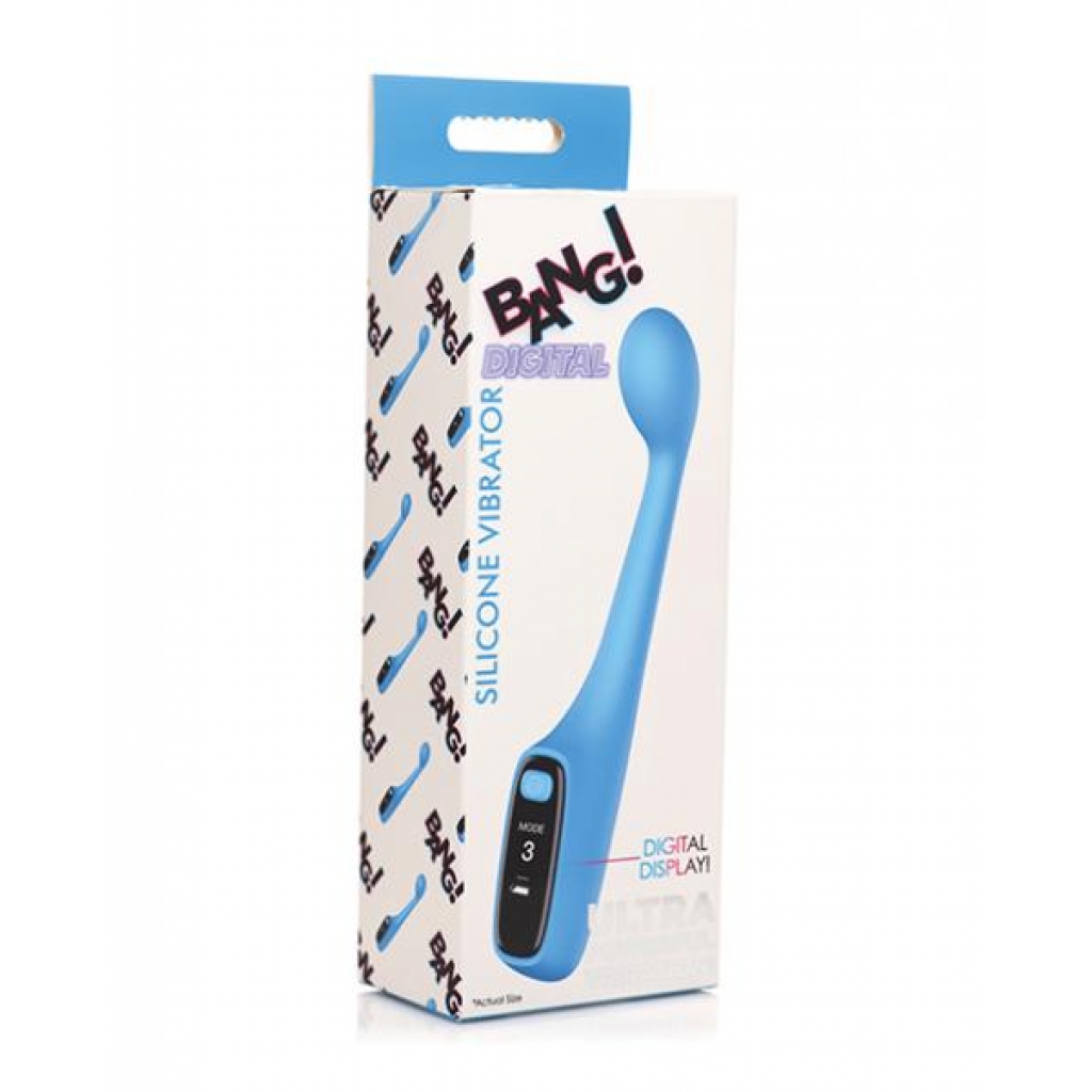 Bang! 10x Digital G-spot Vibrator - Blue