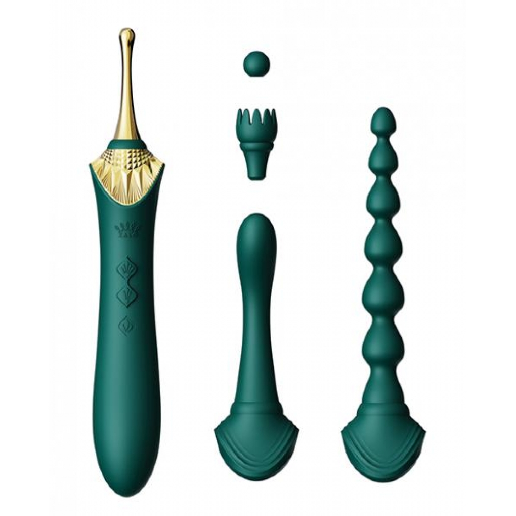 Zalo Bess 2.0 Clitoral Vibrator - Turquoise Green