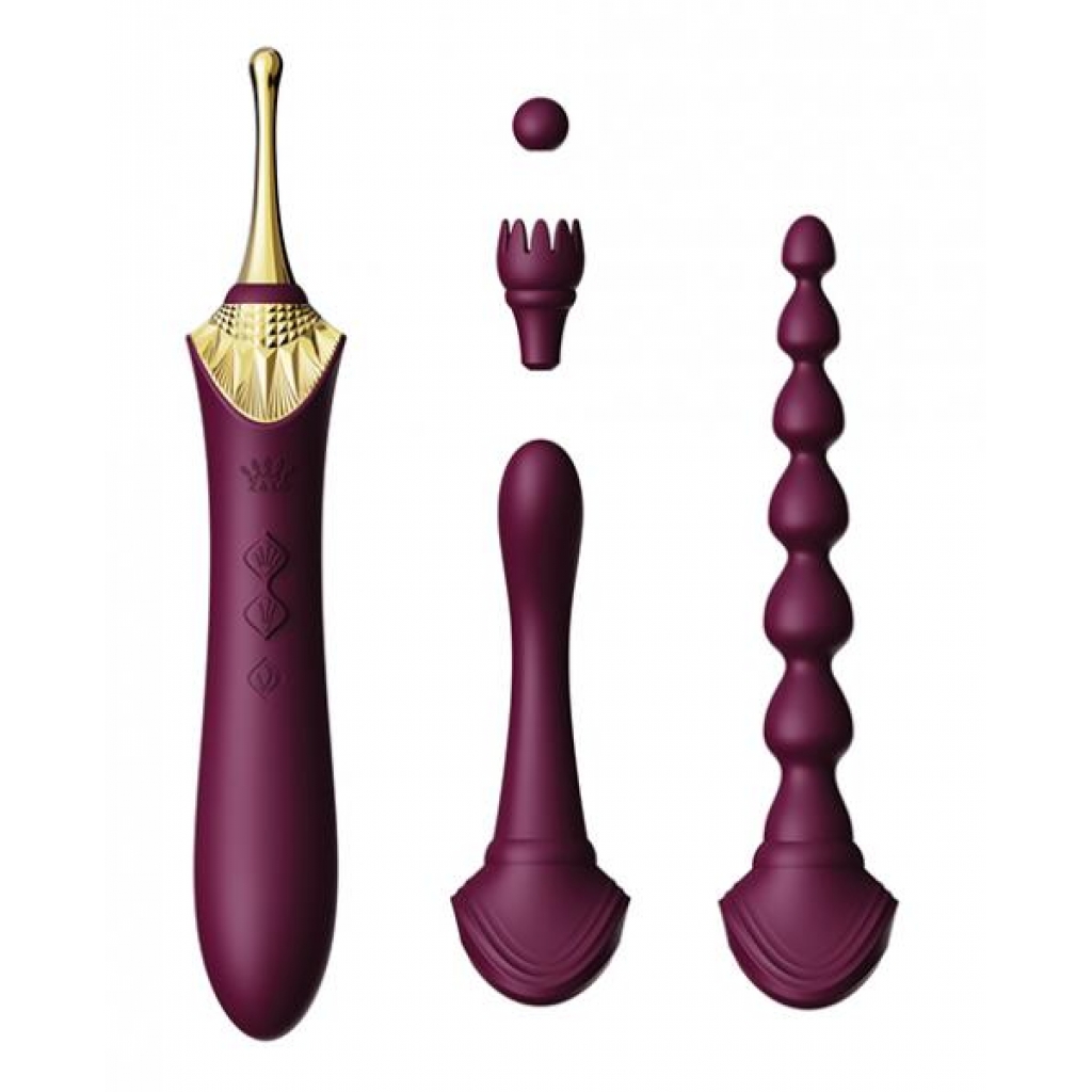 Zalo Bess 2.0 Clitoral Vibrator - Premium Velvet Purple