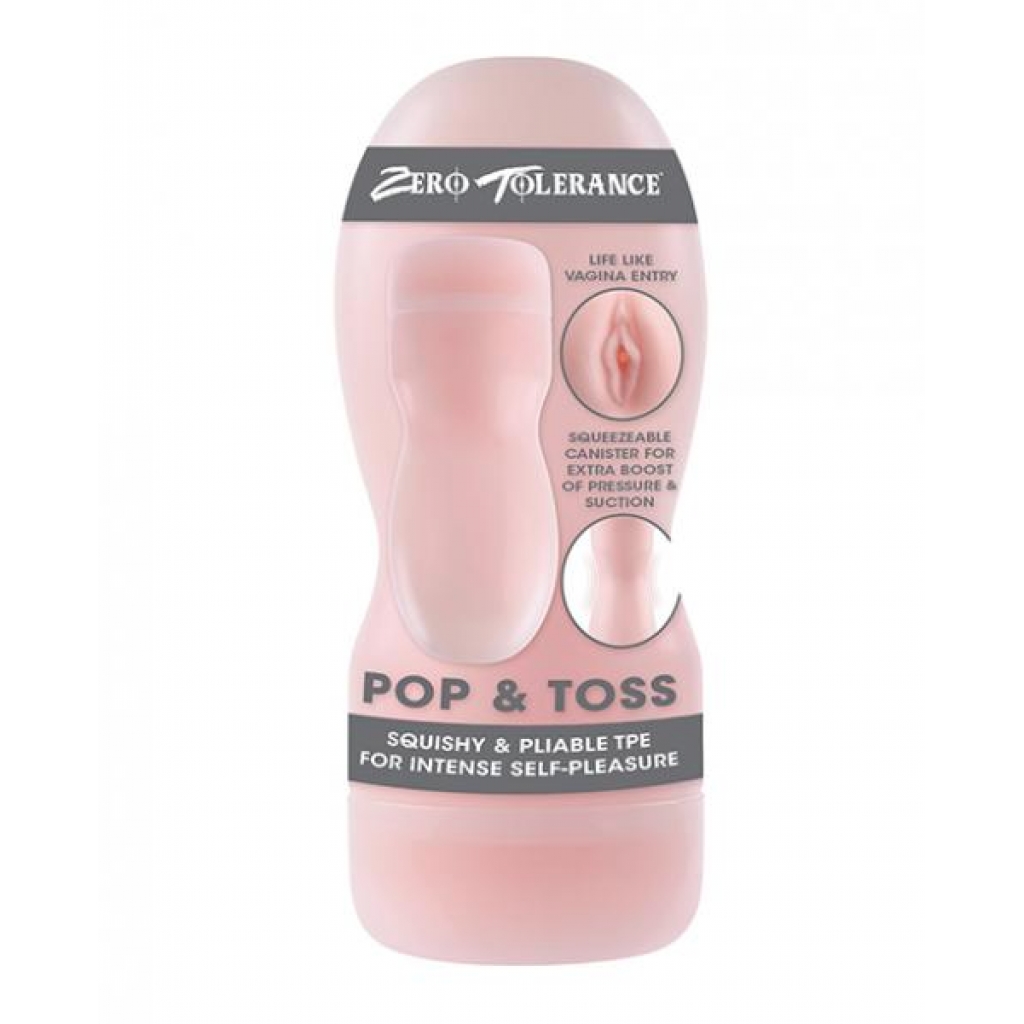 Zero Tolerance Pop & Toss Stroker - Effortless Fun