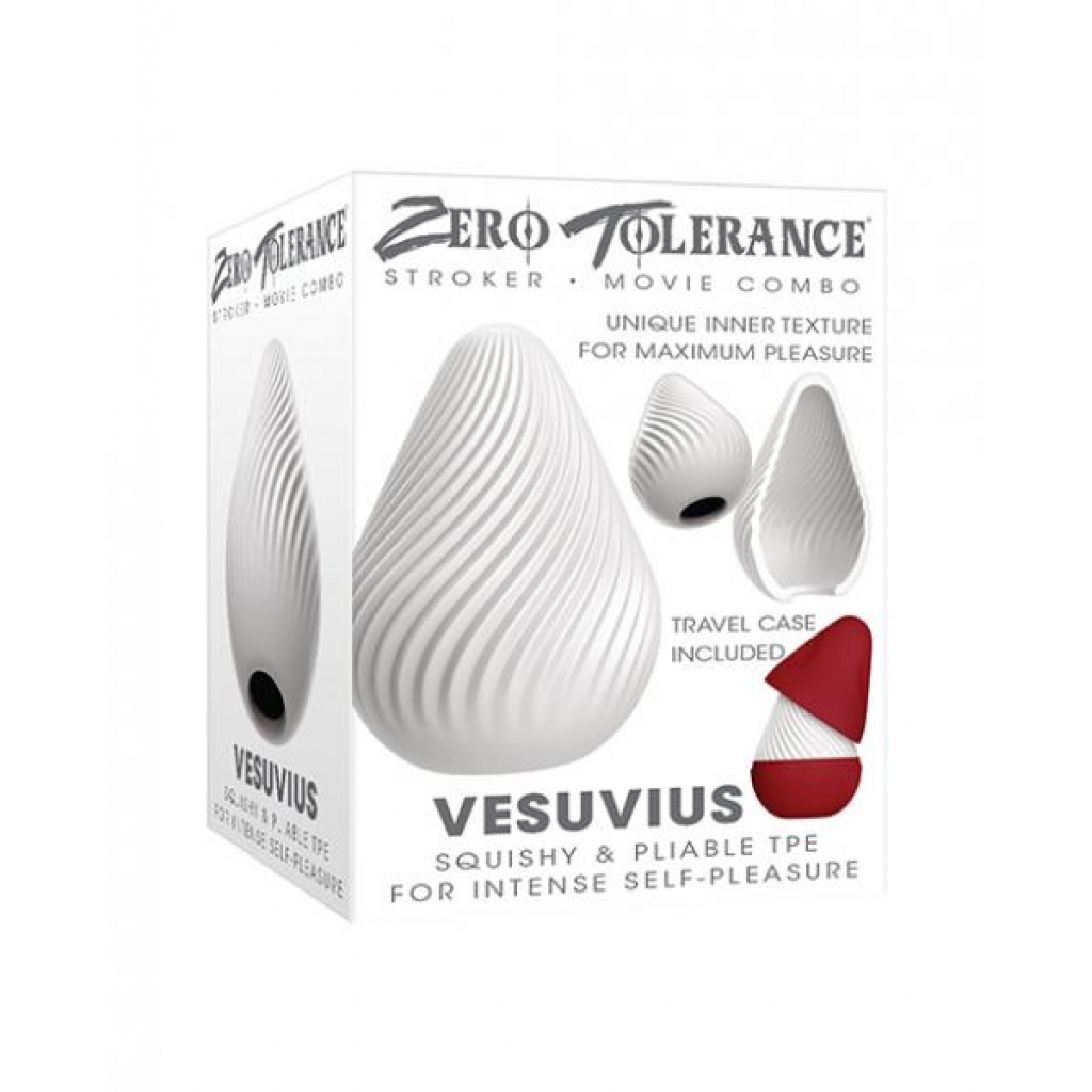 Zero Tolerance Vesuvias Stroker - White