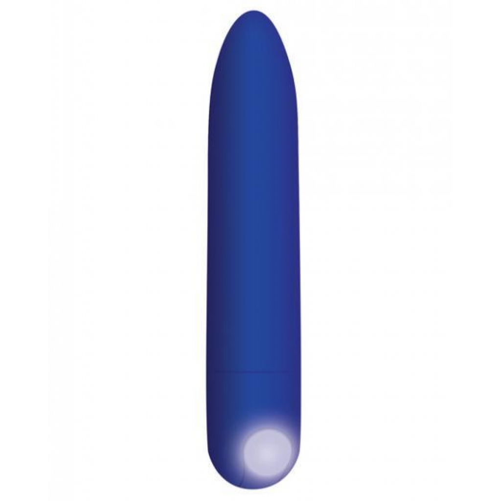 The All Mighty Bullet Vibrator Blue - Compact Yet Powerful