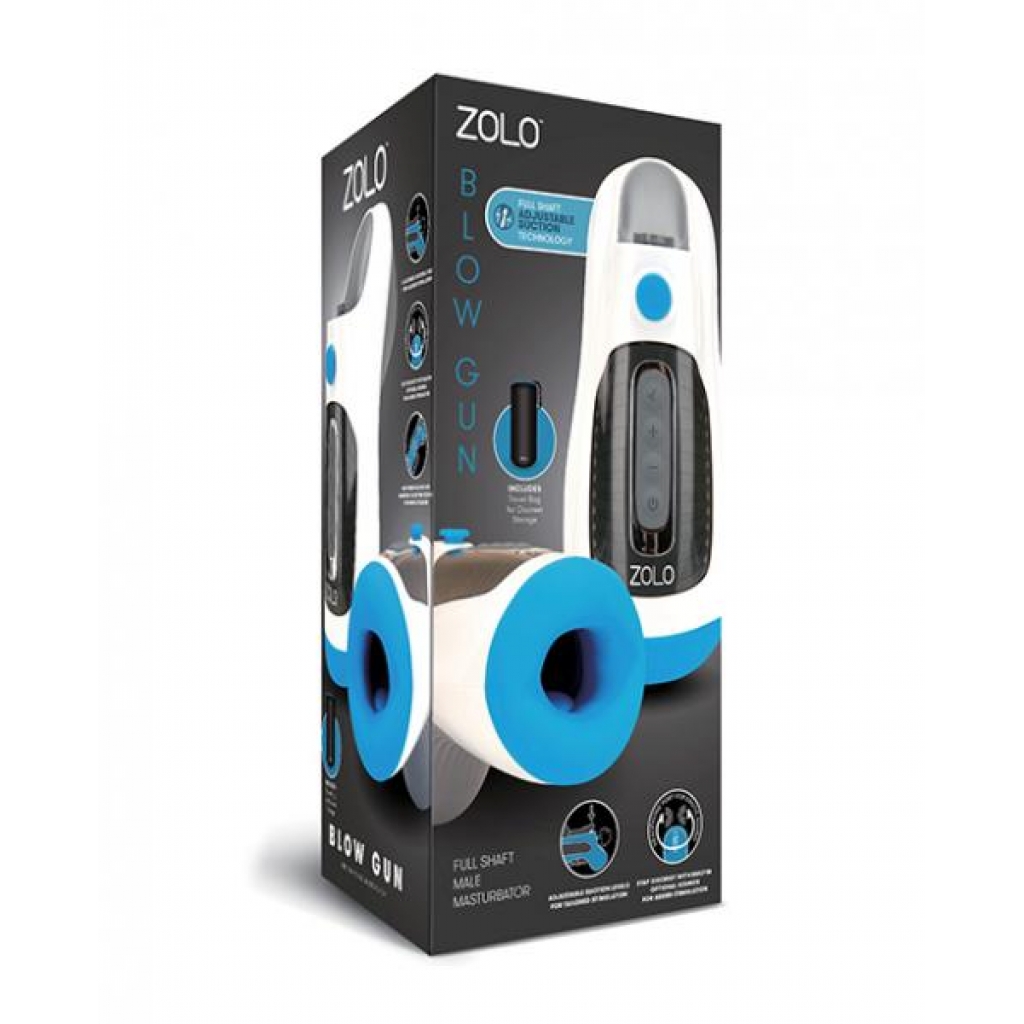 Zolo Blow Gun - White/Blue