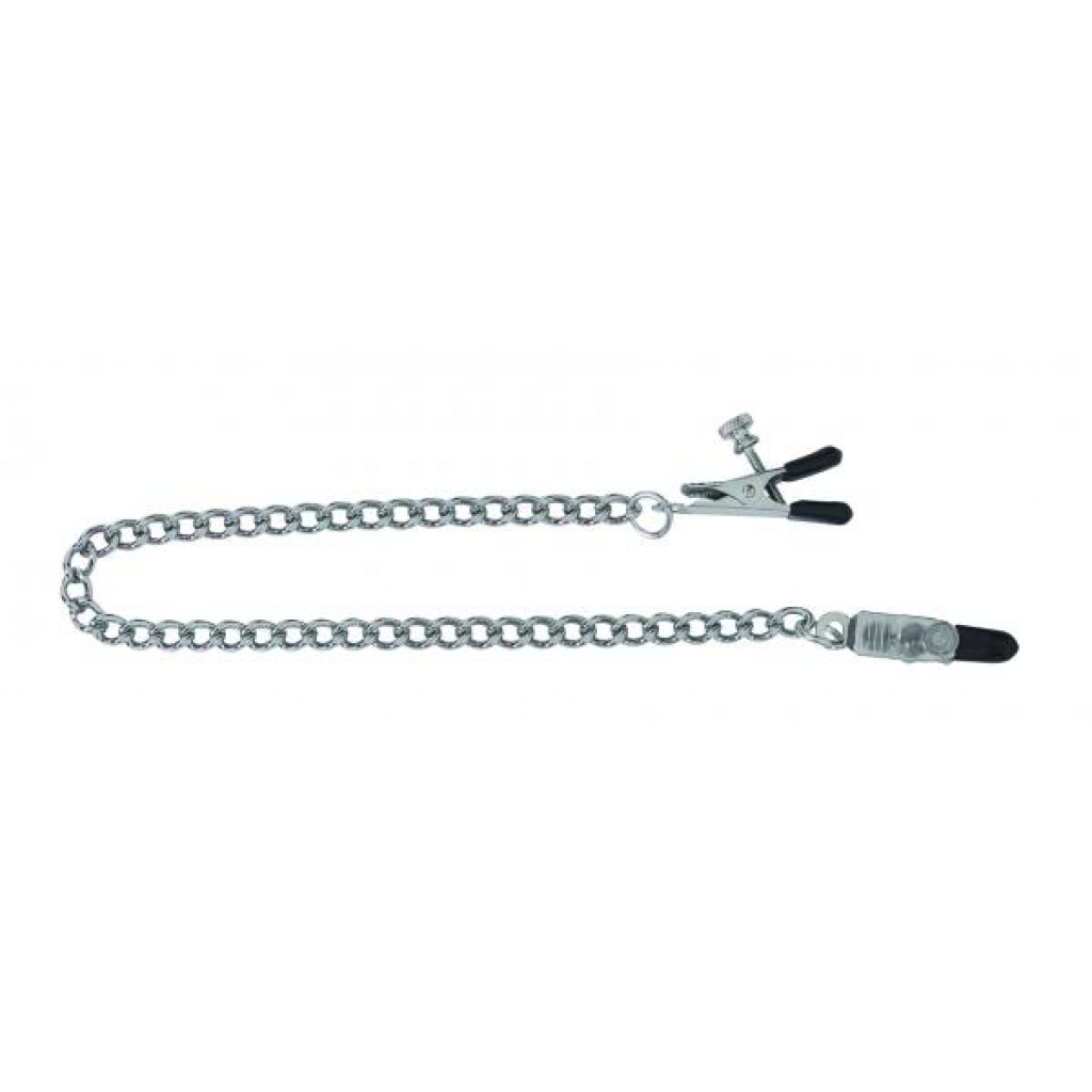 Adjustable Nipple Clamps With Curbed Chain - Spartacus