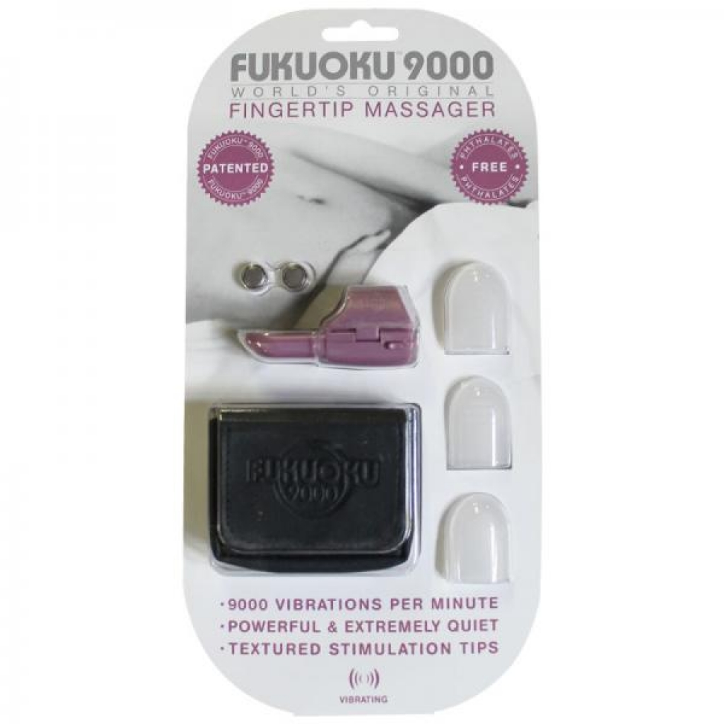 Fukuoku 9000 Fingertip Massager with Stimulating Tips - Deeva