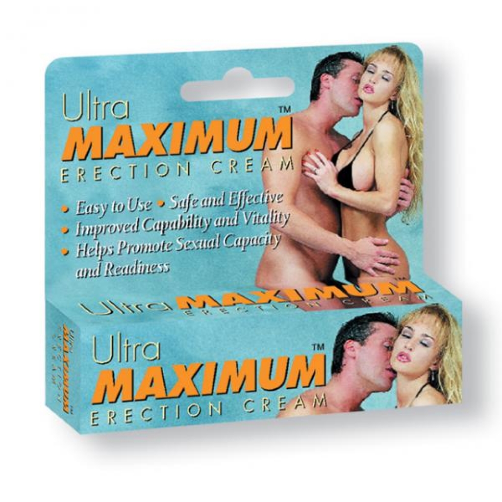 Ultra Maximum Erection Cream - Nasstoys