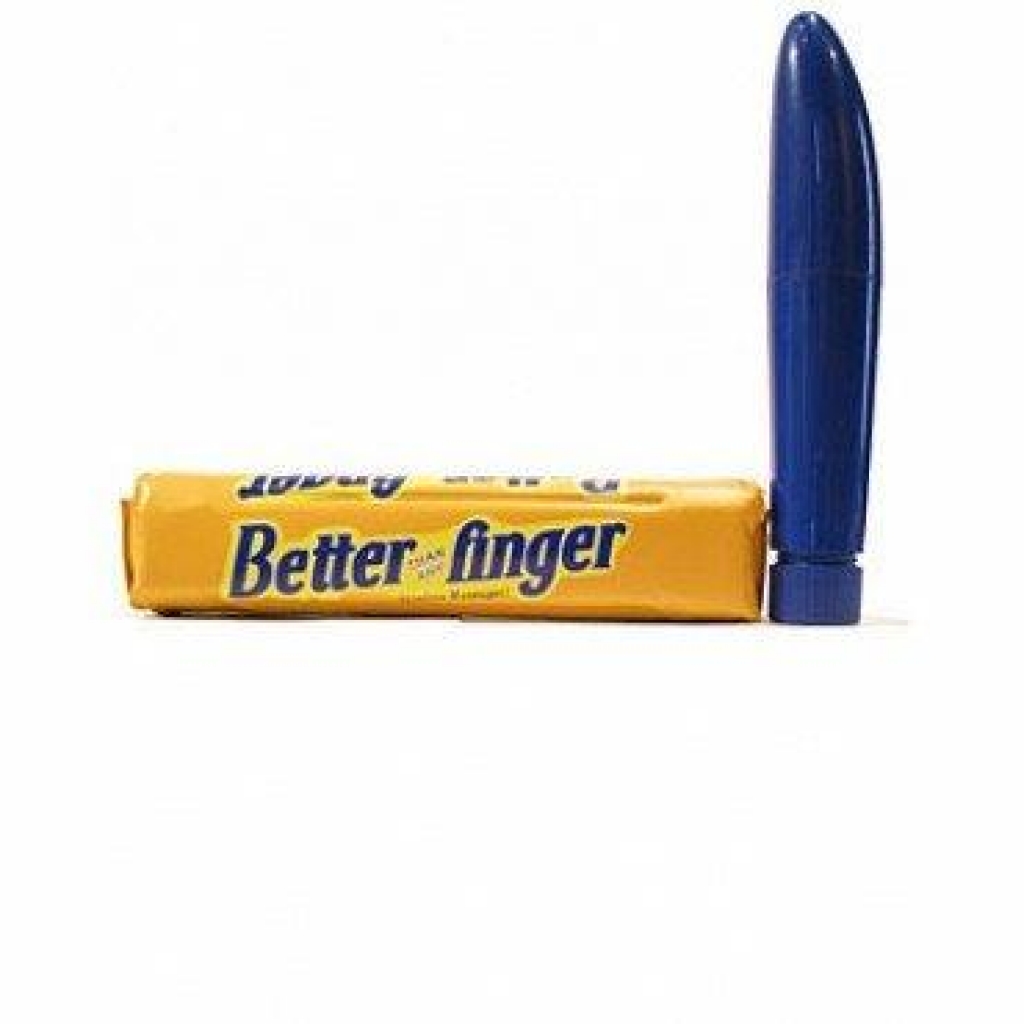 Better Than Any Finger Vibrator - Blue