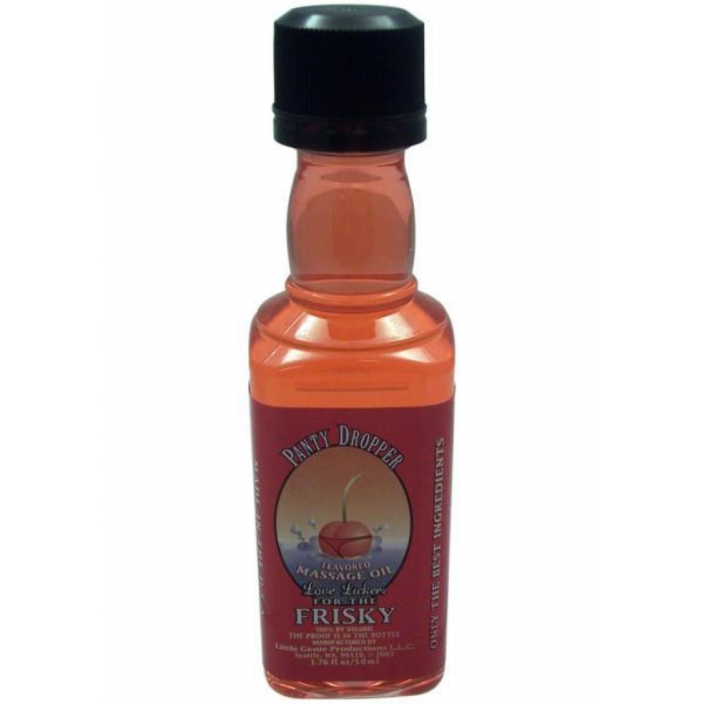 Love Lickers Flavored Warming Oil - Panty Dropper 1.76oz - Little Genie