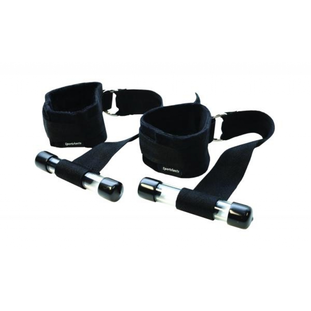 Door Jam Cuffs Black - Sportsheets