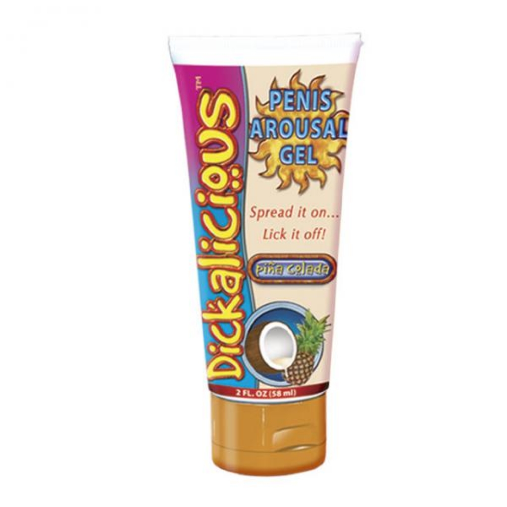 Dickalicious Penis Arousal Gel - 2 oz Pina Colada