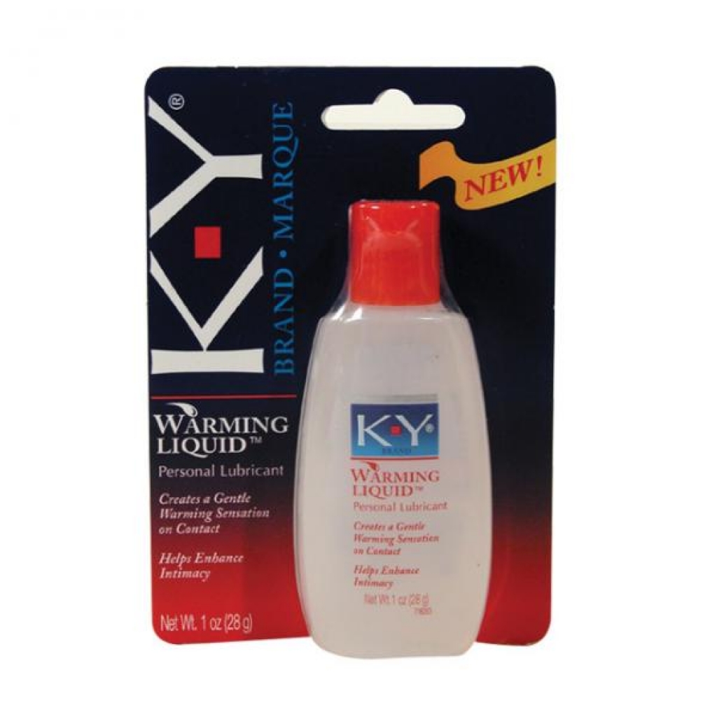 K-y Warming Liquid Water-Based Lubricant - 1oz