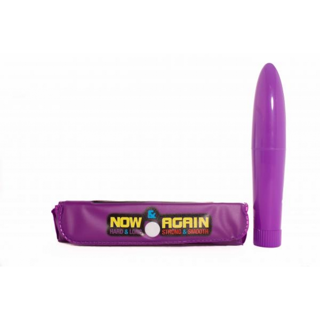 Now And Again Massager Purple - Little Genie