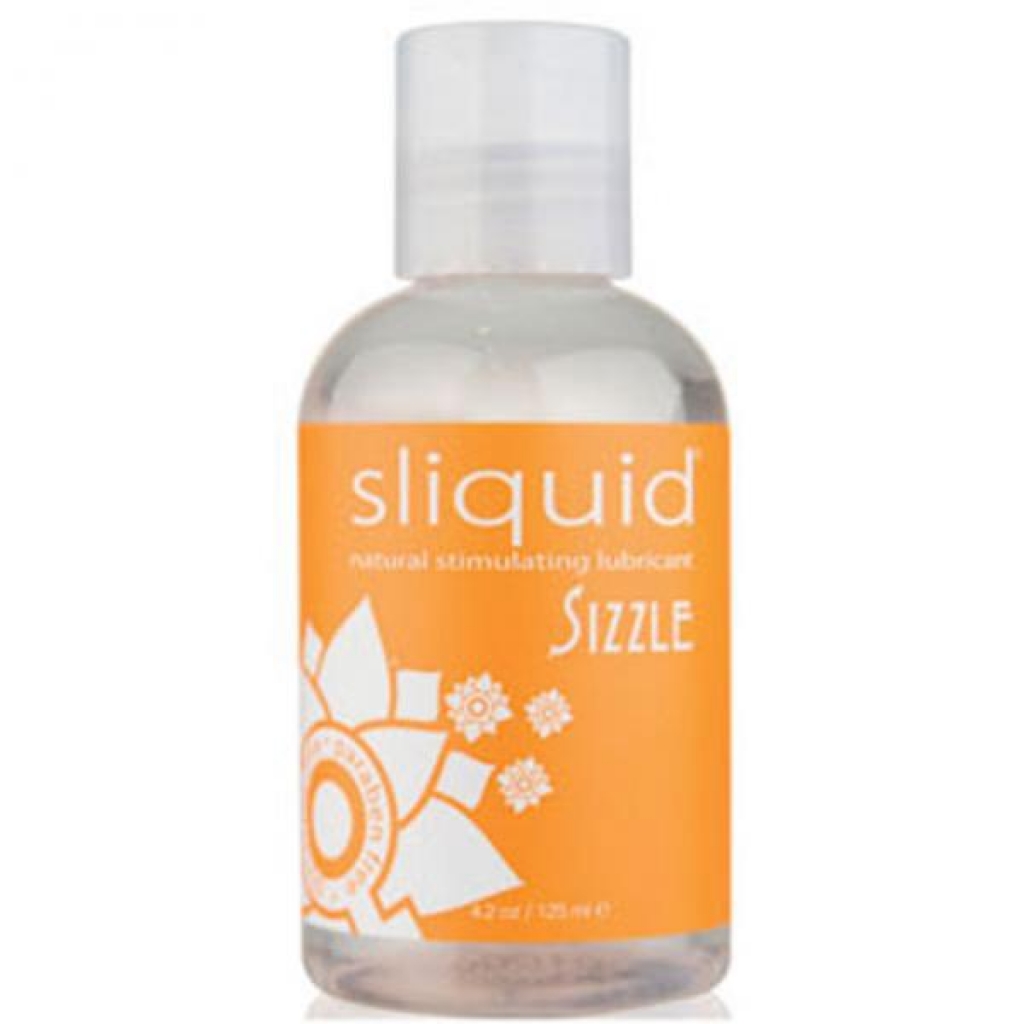 Sliquid Naturals Sizzle Warming Lubricant 4.2oz - Sliquid