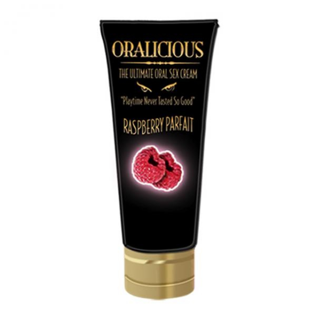 Oralicious The Ultimate Oral Sex Cream Raspberry 2oz - Hott Products
