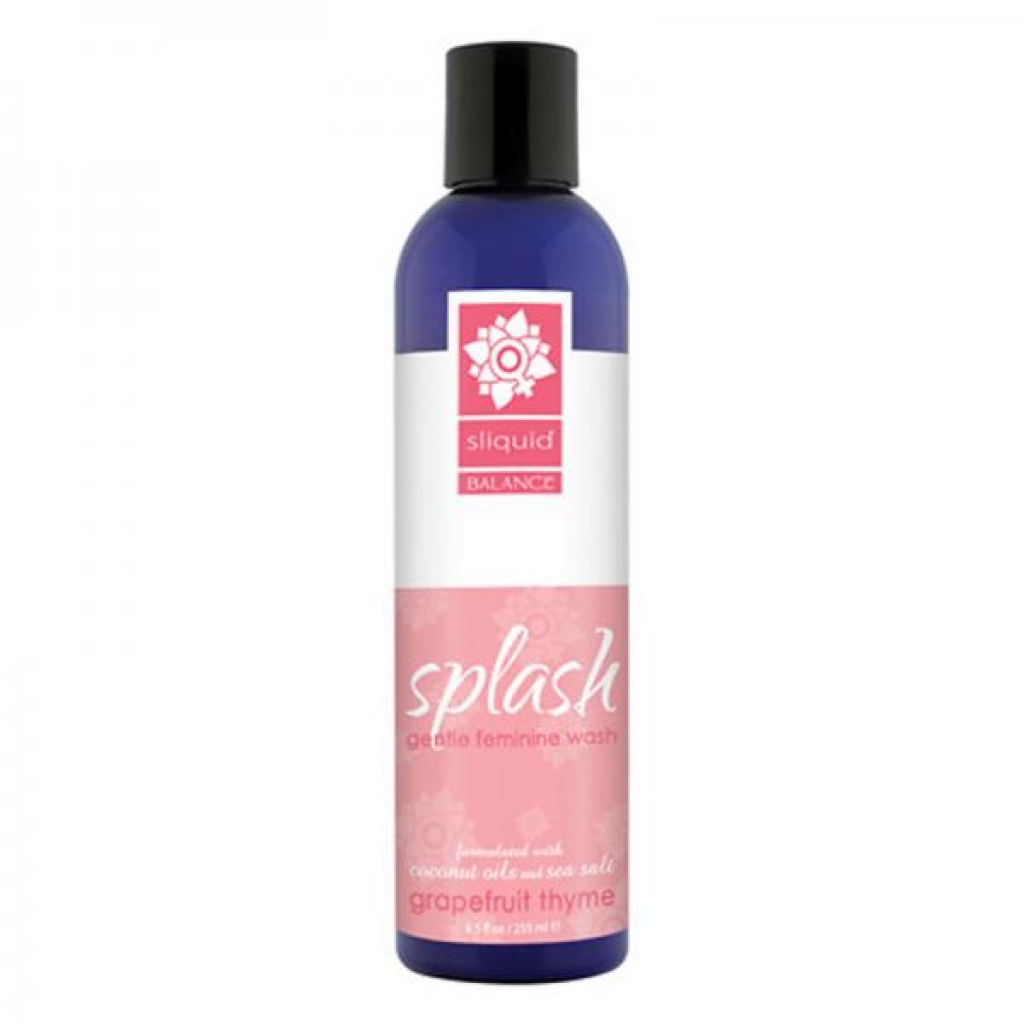 Sliquid Splash Feminine Wash Grapefruit Thyme 4.2oz - Sliquid