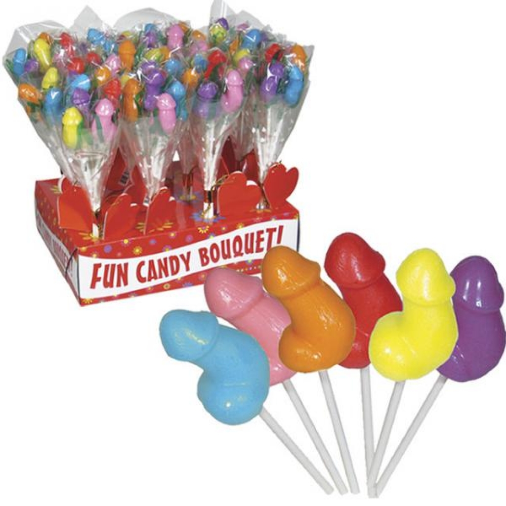 Candy Penis Bouquet Display - Candyprints Llc