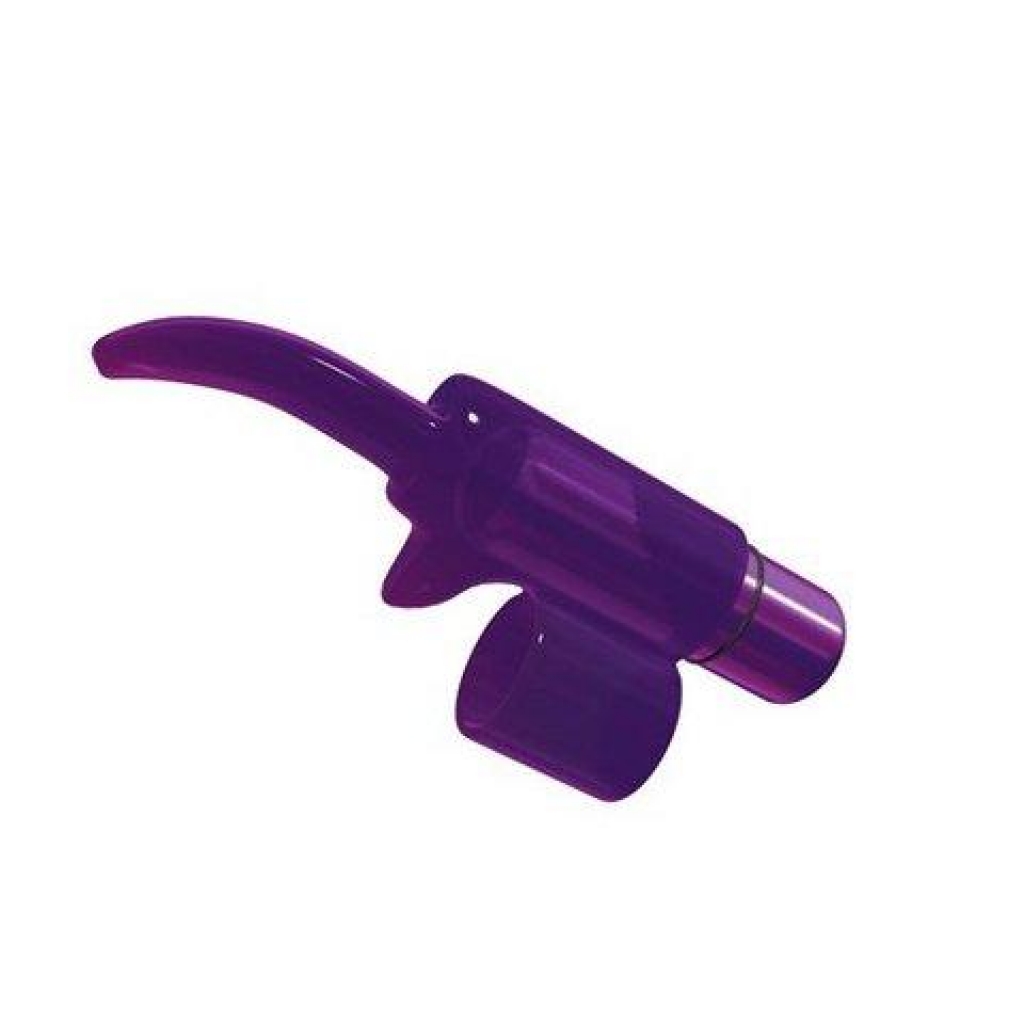 Tingling Tongue Waterproof Power Bullet - Purple