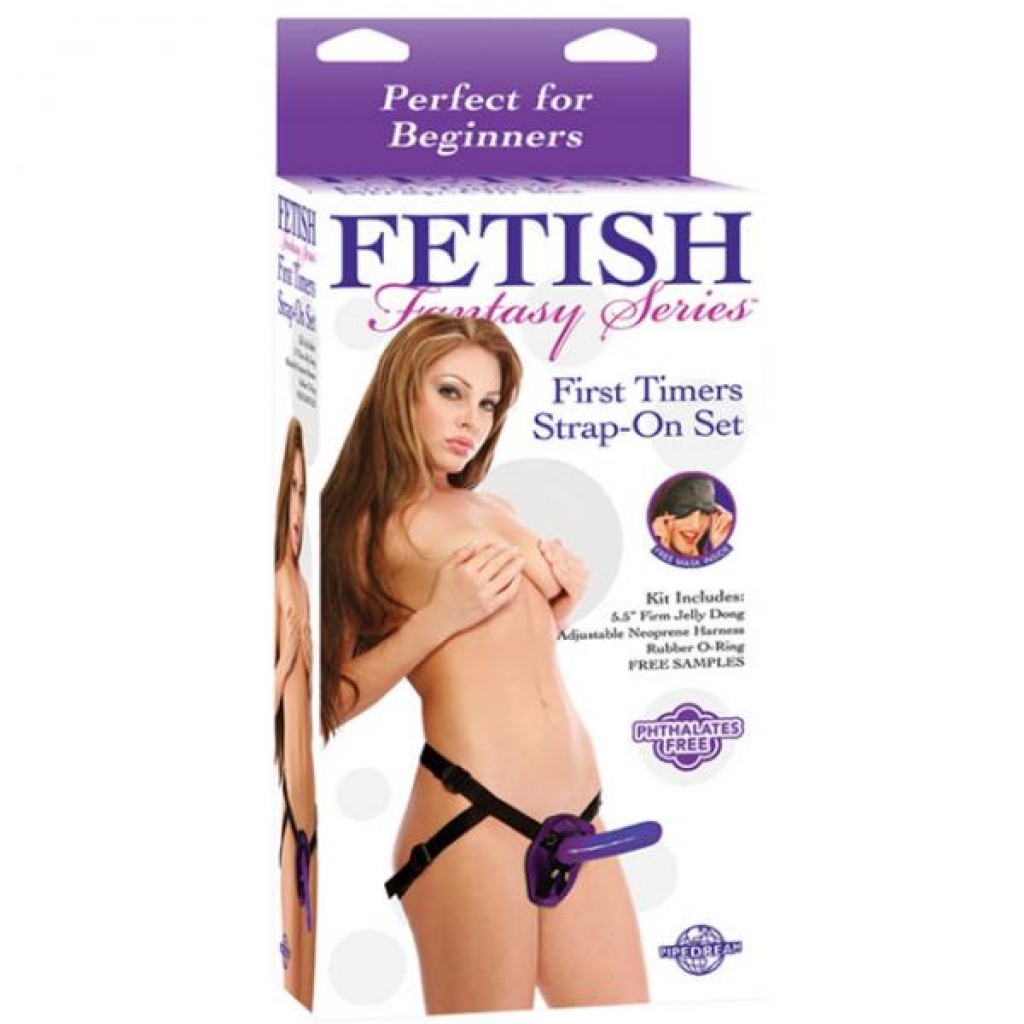 Fetish Fantasy First Timers Strap-on Set Purple - Pipedream