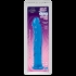 Jelly Jewels Dong With Suction Cup 8 Inch - Blue