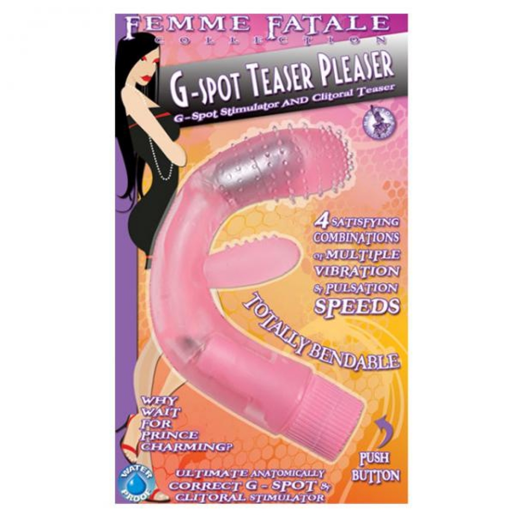 Femme Fatale G-Spot Teaser Pink Vibrator - Nasstoys